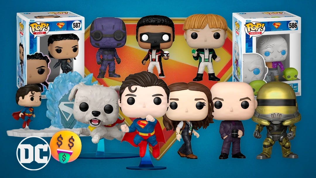 Funko Pop! de Superman: Precio y cómo conseguir a los personajes de la nueva película de DC