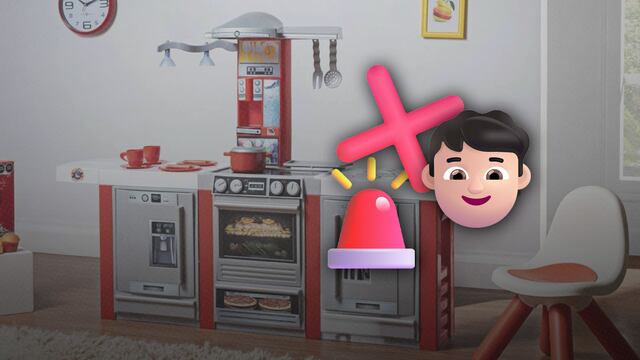 Alerta si tienes este modelo de cocina de juguete; fueron retiradas del mercado por la muerte de un niño