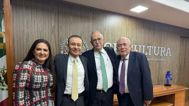 Alfonso Durazo y Sader coordinan apoyo al campo