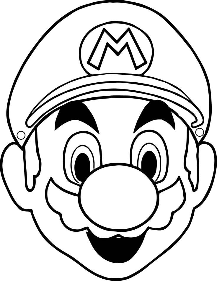 10 dibujos de Mario Bros para colorear mientras esperas el lanzamiento de Super Mario Bros. Wonder