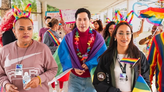 Christian Chávez se une a la Marcha del Orgullo LGBT 2025 al interior del Reclusorio Norte