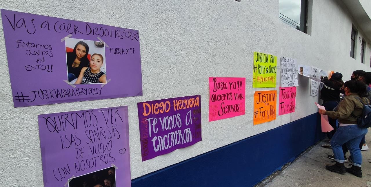 Protesta en la Fiscalía de CDMX