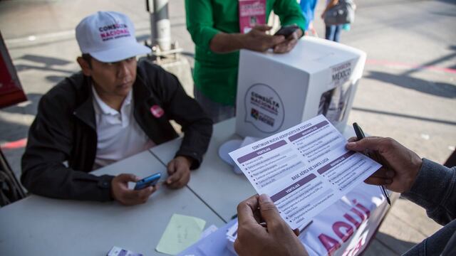 Votación sobre el NAICM en Baja California
