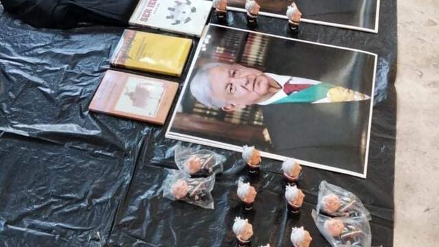 Venta de recuerdos de AMLO