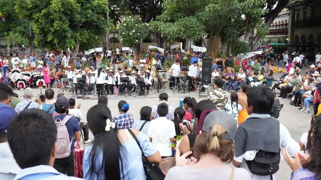 Pánico se desata en concierto en el Zócalo de Oaxaca