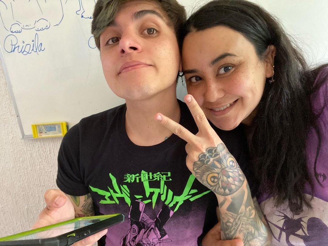 Mane y Miku, pareja de influencers.