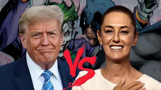 Trump y Sheinbaum: la dinámica del héroe y villano. Foto: Defensa del Deudor
