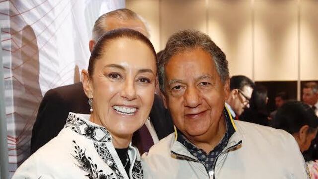 Claudia Sheinbaum e Higinio Martínez