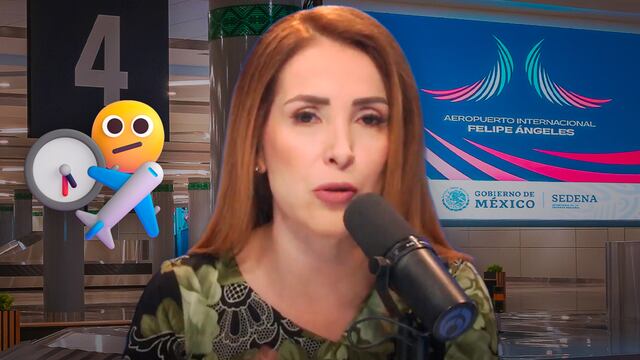 AIFA: Azucena Uresti se queja del servicio de Aeroméxico