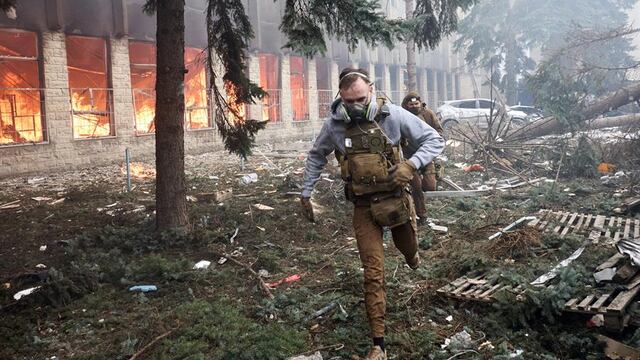 Duros ataques rusos y ucranianos