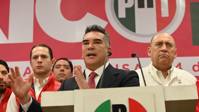 Alejandro Moreno, dirigente nacional del PRI