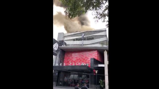 Incendio en Polanco.