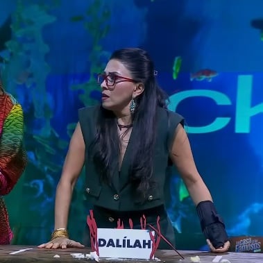 Dalilah Polanco en La Casa de los Famosos México 2025.