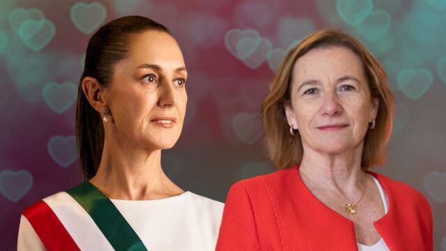 Delphine Borione halagó a Claudia Sheinbaum