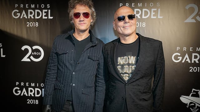 Charly Alberti y Zeta Bosio