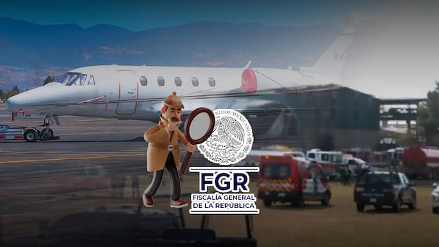Así interviene la FGR en el accidente del jet privado en Toluca