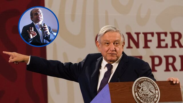 AMLO y Felipe Calderón