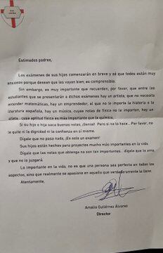 Carta del director