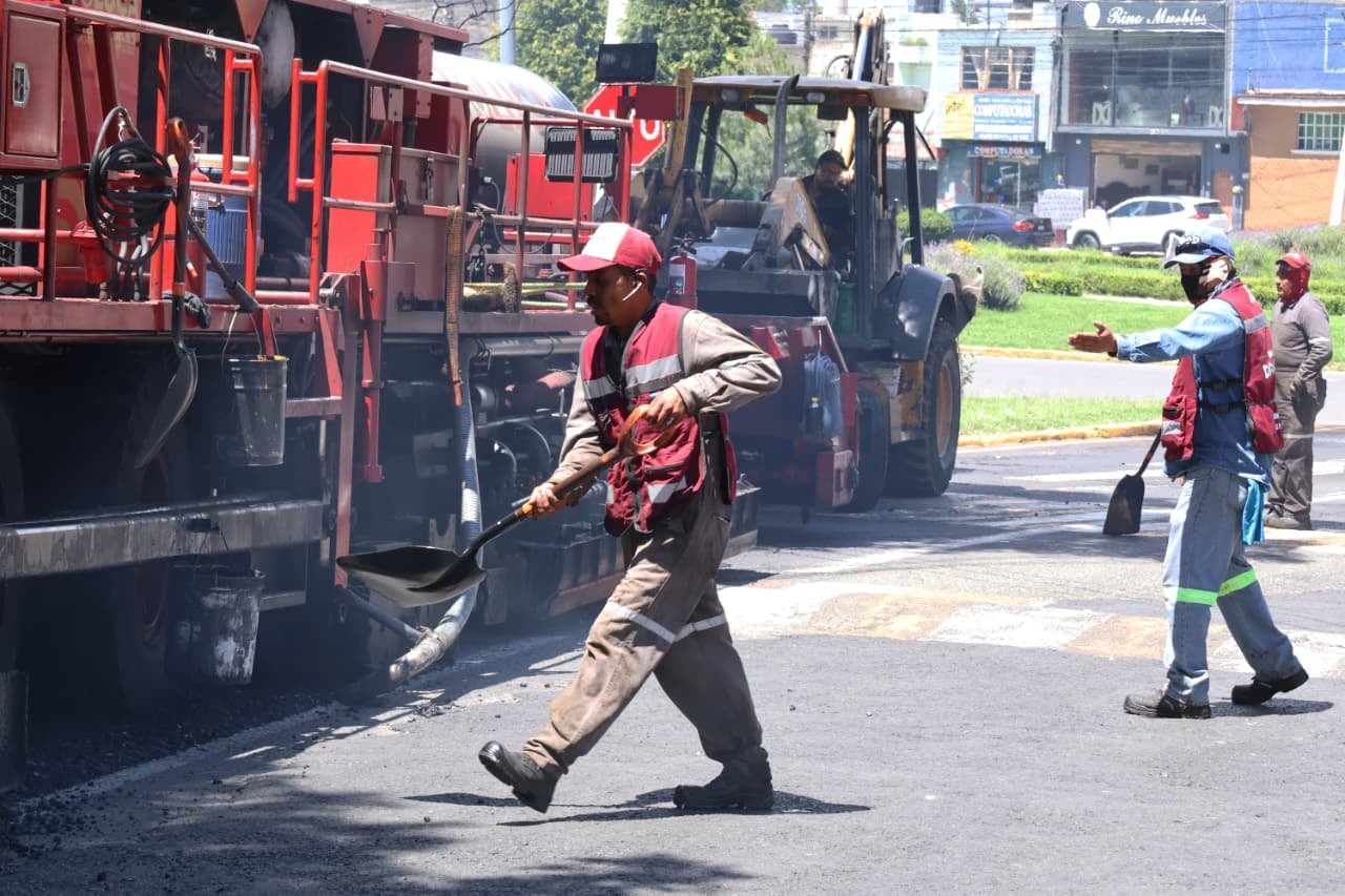 Toluca realiza un centenar de obras para mejorar la movilidad y calidad de vida.