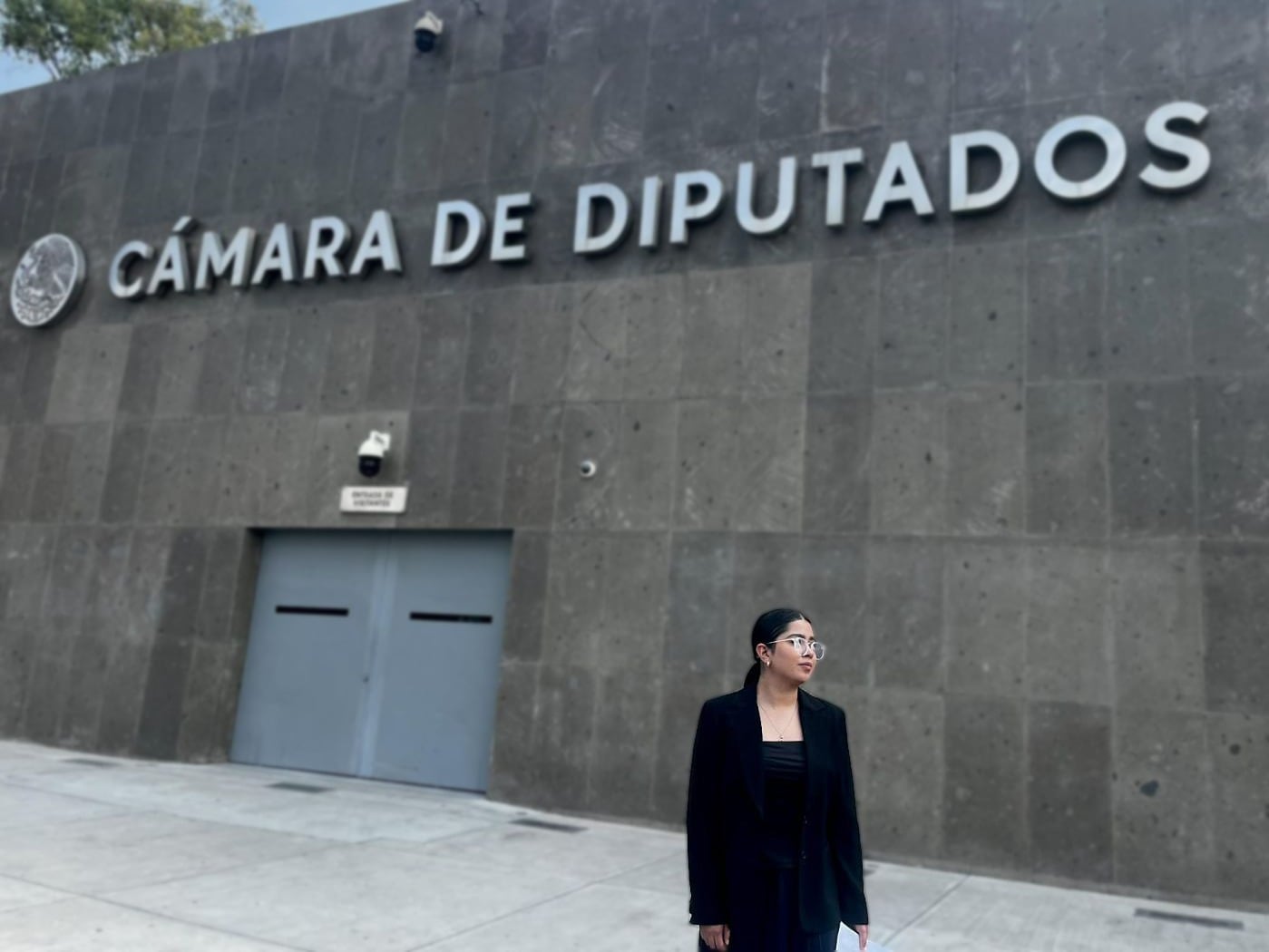 Sofía Medina de la UICSLP destaca en el Parlamento Nacional de Mujeres Jóvenes.