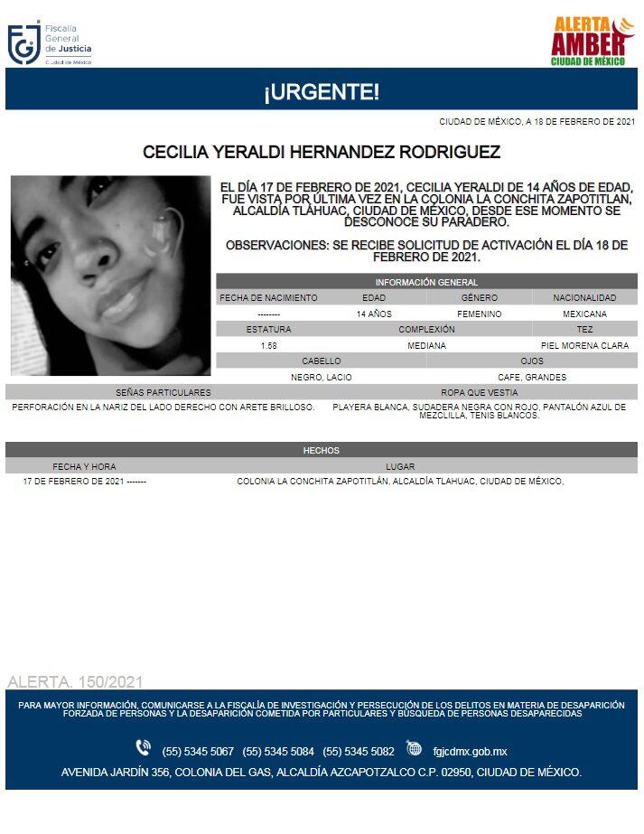 Ficha de búsqueda de Cecilia