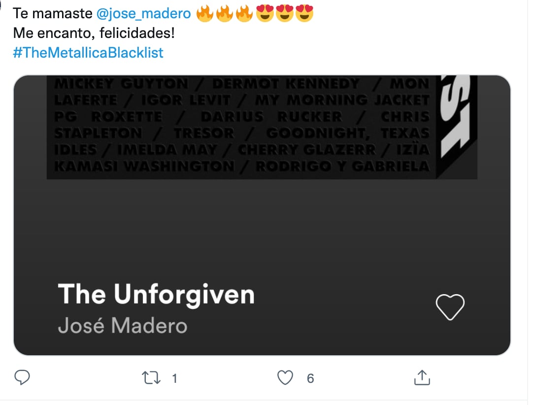 Usuarios reaccionan al cover de 'The Unforgiven' de José Madero
