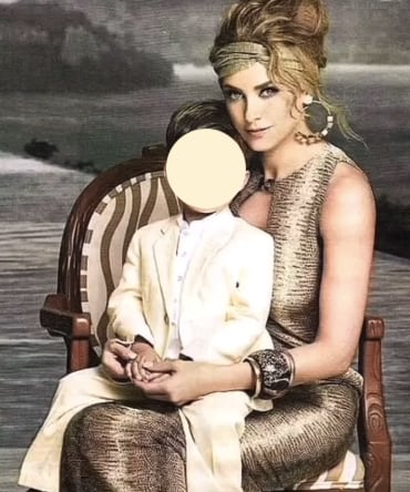 Aracely Arámbula celebra el cumpleaños de uno de sus hijos