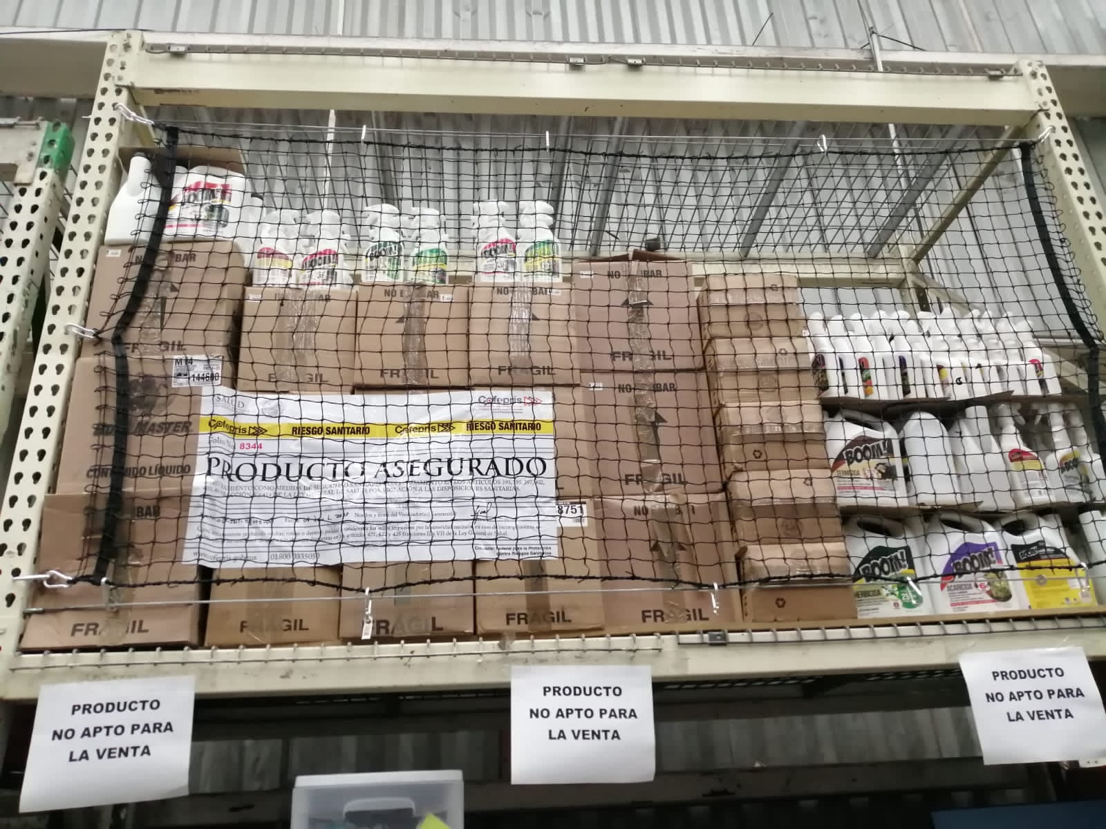 Plaguicidas retirados del mercado domestico