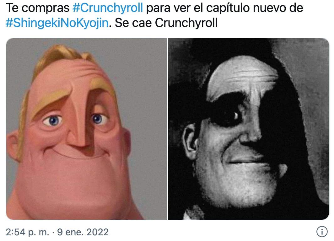 Caída de Crunchyroll por estreno de 'Attack on Titan'