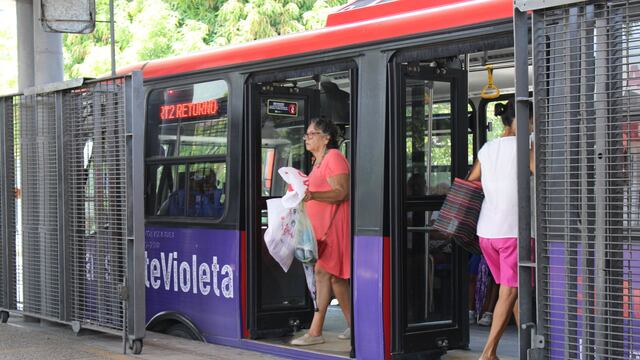 Transporte violeta cumple un año en Guerrero