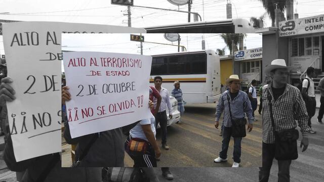 Sólo 30% de los maestros de la CNTE dieron clase el 2 de Octubre