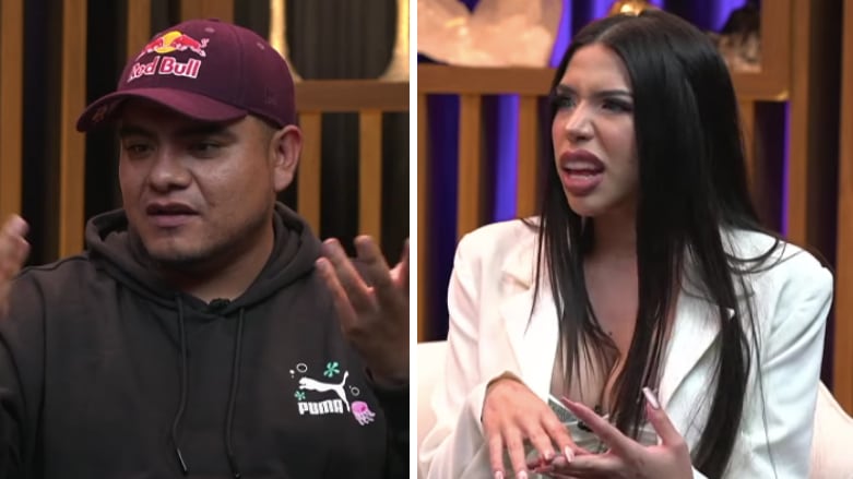 Yeri Mua llama “feo con dinero” a Aczino y así reaccionó él (VIDEO)