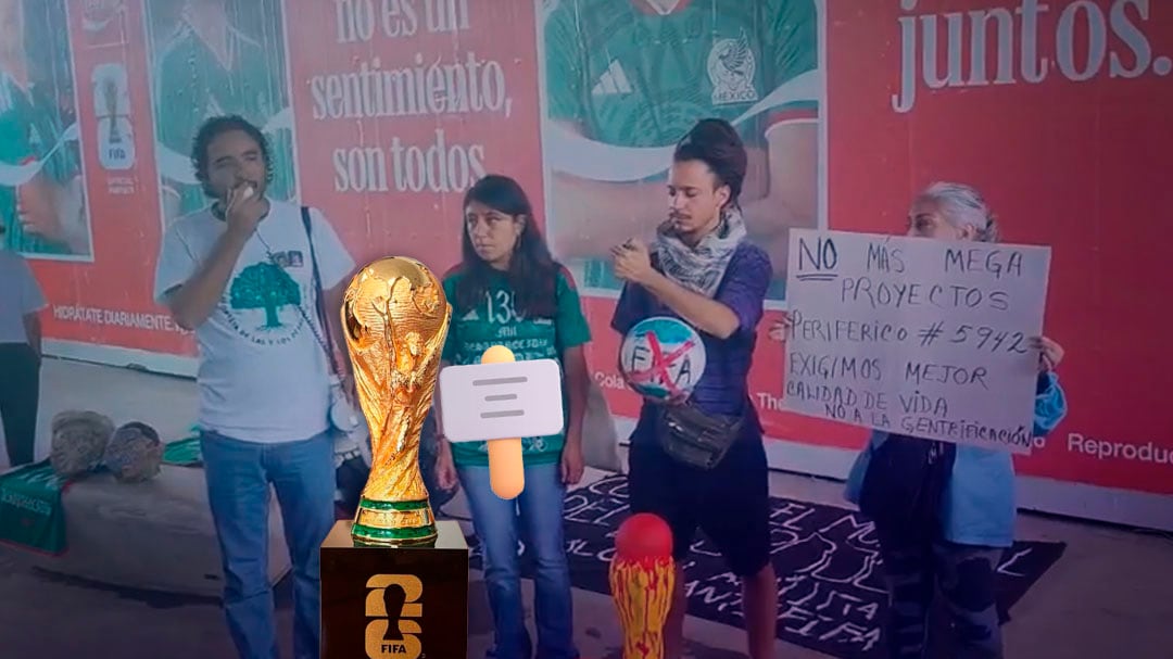 Alistan marcha al Estadio Ciudad de México por desaparecidos previo a Mundial 2026