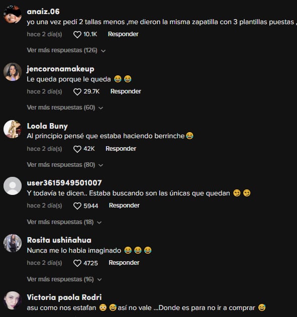 Reacciones a la vendedora engañando a los clientes con zapatos “más grandes”