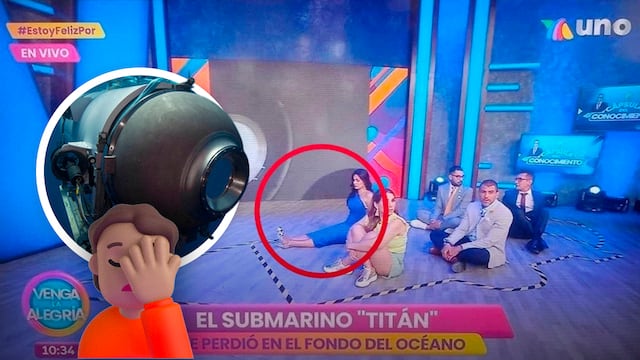 En Venga la Alegría recrearon el submarino turístico desaparecido en el Océano Atlántico