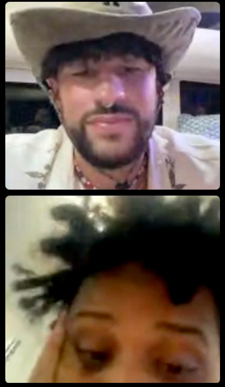 Live Bad Bunny en Instagram