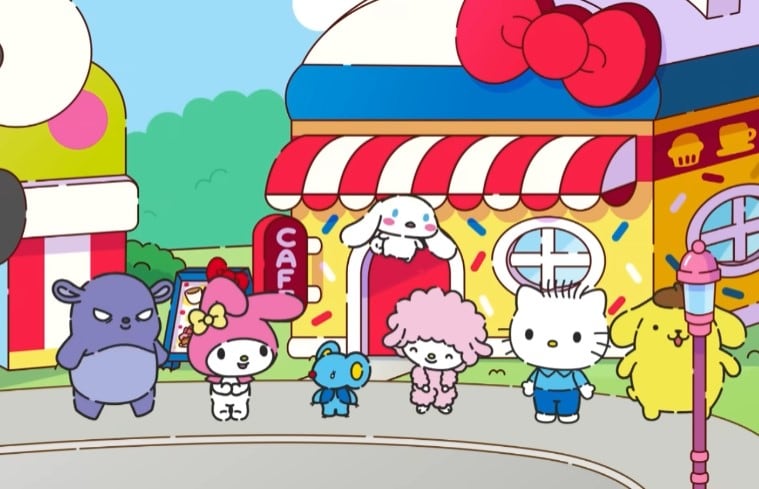 El baile loco de Badtz-Maru y Sanrio