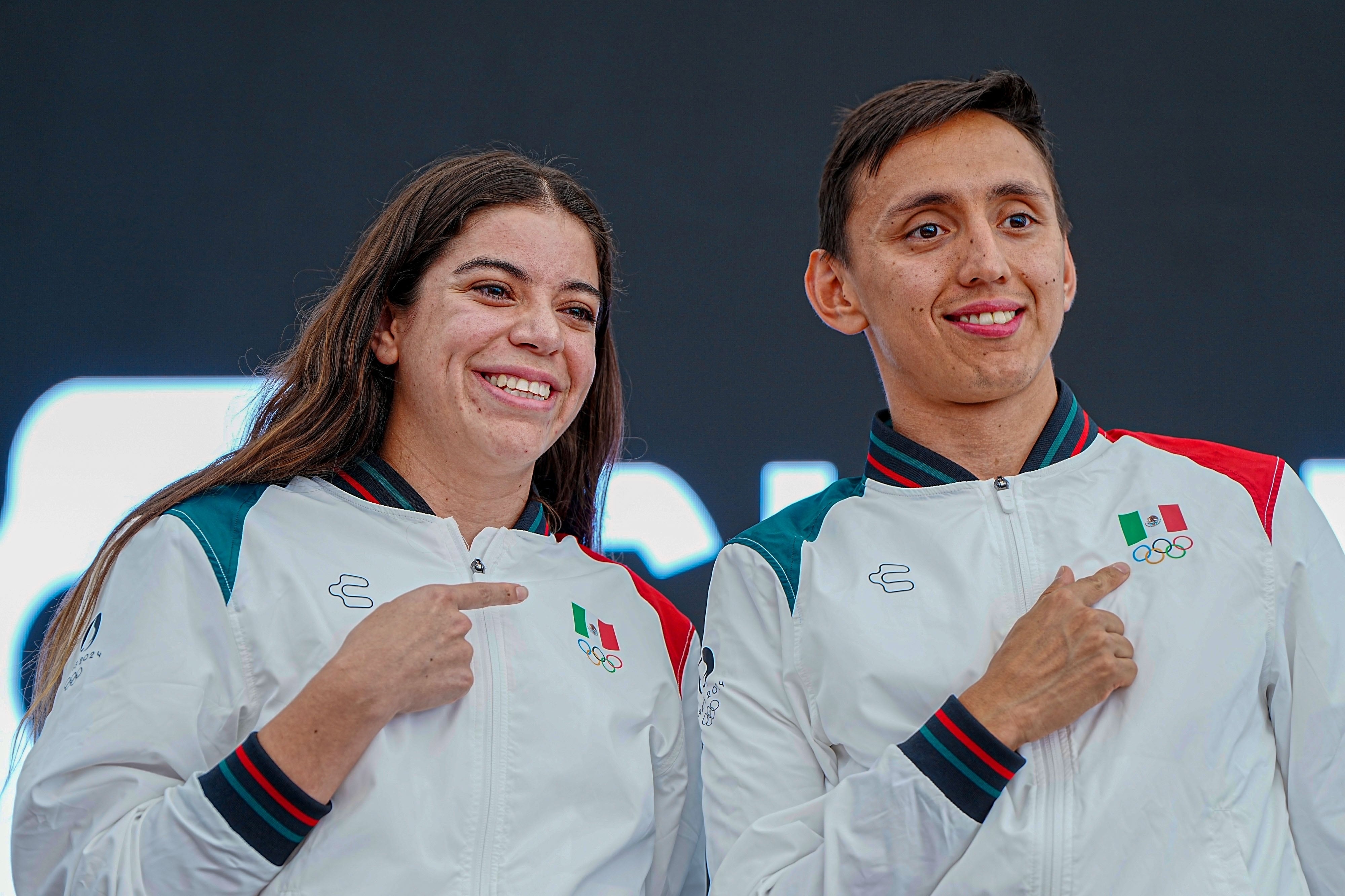 Alejandra Orozco y Emiliano Hernandez.