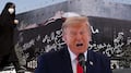 “Mataremos a Trump”: mural en Irán muestra al presidente de Estados Unidos en un ataúd