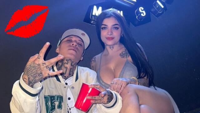 ¿Qué hay entre Santa Fe Klan y Karely Ruiz? Un beso escandalizó a todos.