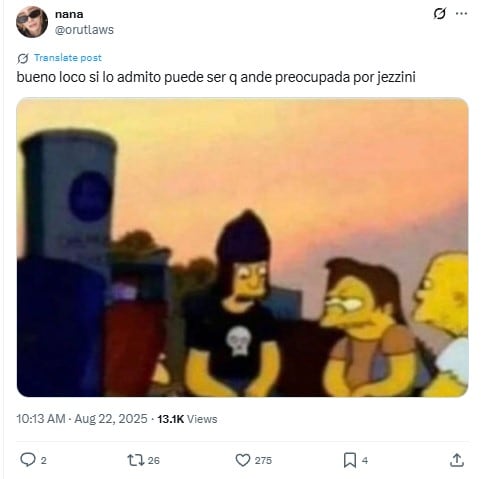 Memes por la desaparición de Jezzini
