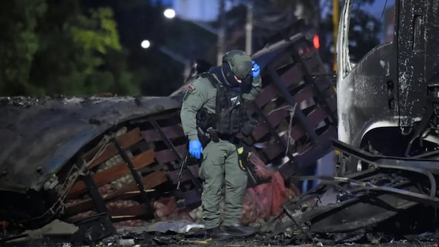Nuevo atentado con coche bomba en Colombia previo a la posesión de Abelardo de la Espriella