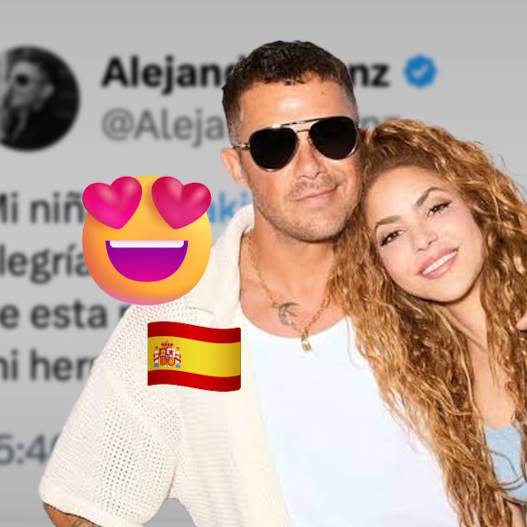 Alejandro Sanz sorprende a Shakira con un mensaje por su residencia en Madrid