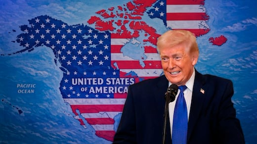 Trump publica mapa de Estados Unidos con México, Canadá, Groenlandia y Cuba como parte de su territorio