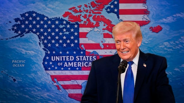 Donald Trump comparte mapa del territorio de Estados Unidos.