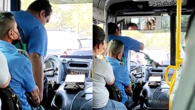 Microbús sin palanca