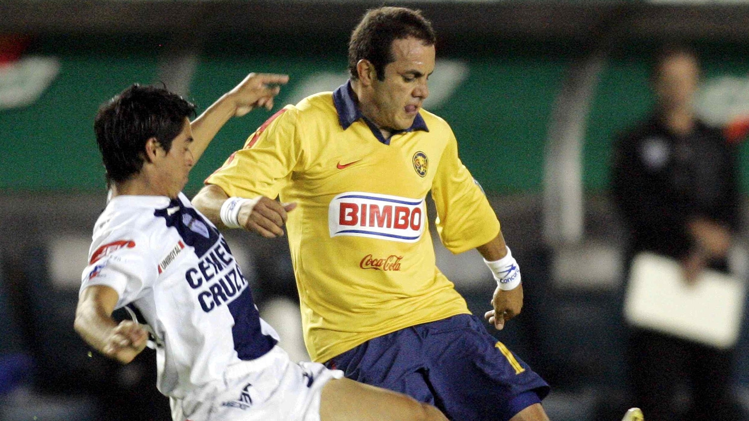 Cuauhtémoc Blanco, en la final ante Pachuca del 2007.