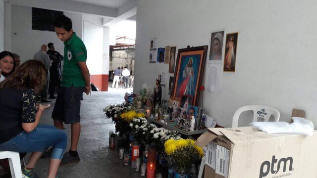Altar por desaparecidos en Tierra Blanca, Veracruz.