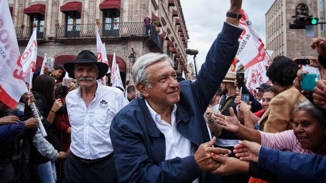 AMLO en Morela
