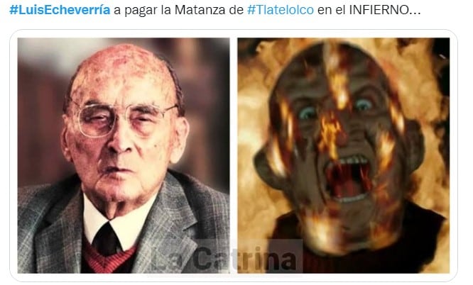 Memes por la muerte de Luis Echeverría Álvarez